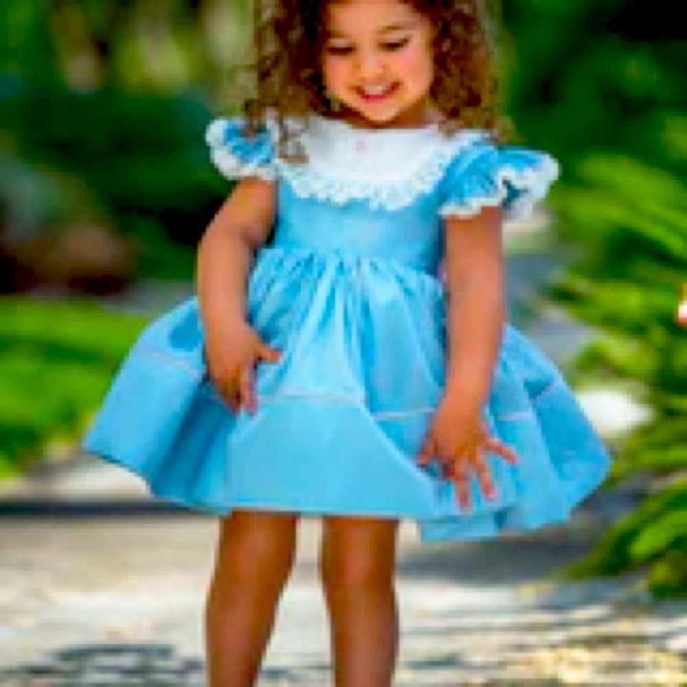 Trudy dress blue